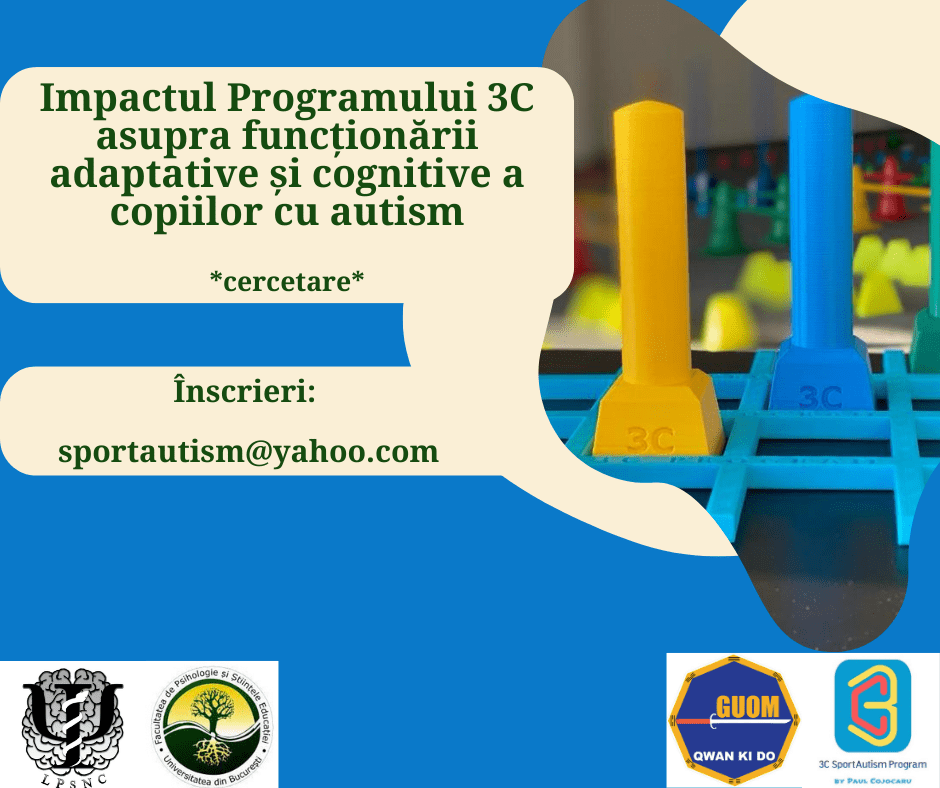 Studiu Terapia 3C la copiii cu&nbsp;autism